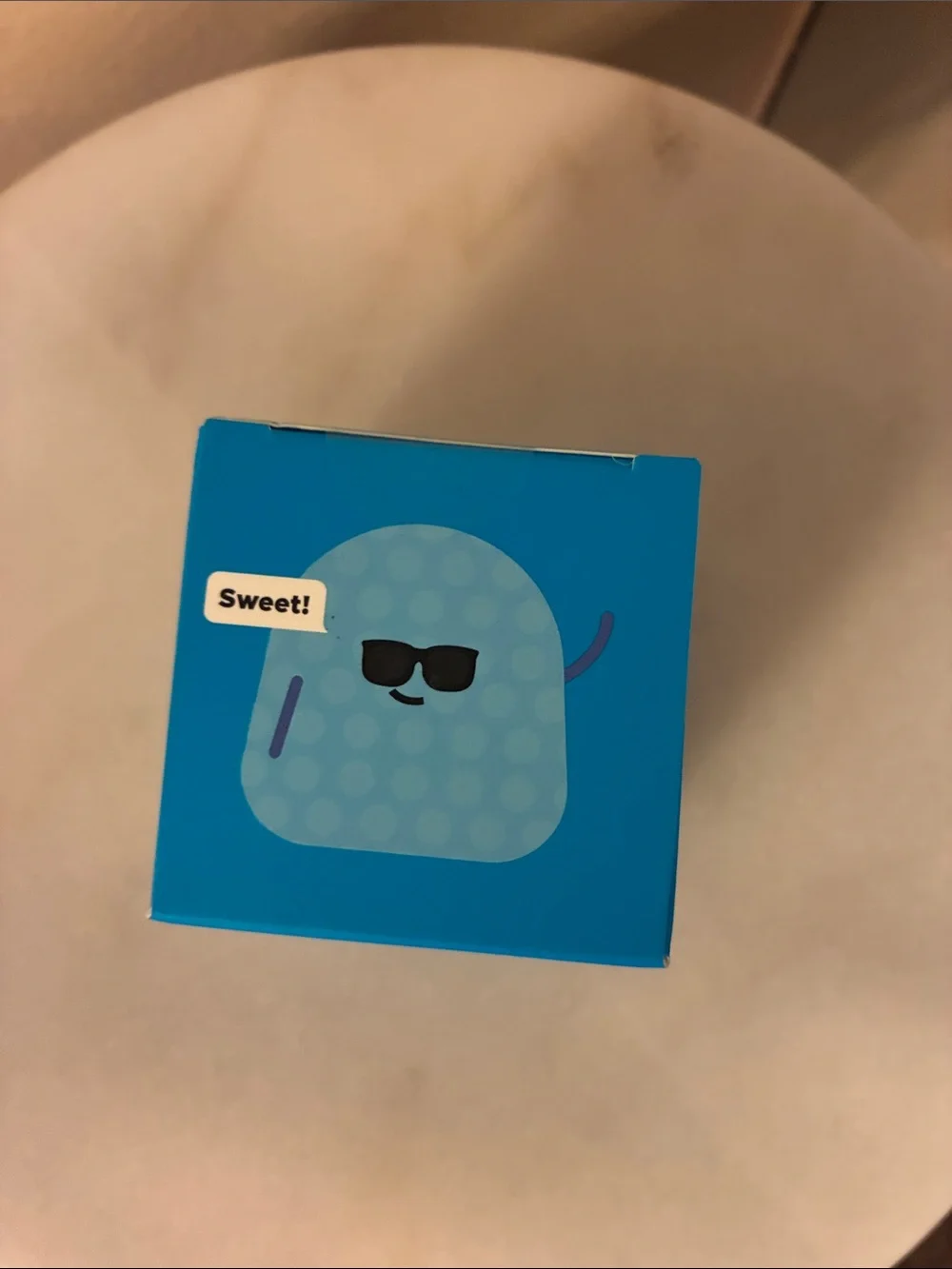 Gum Droppable Squishy Toy - Blue